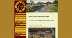 Desktop Screenshot of jacksontownship-pa.gov
